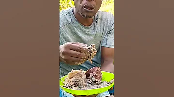 How The Sun Shines On Our Cultural Feast Of Millet Bread Ugandan Fufu Fish With Peanut Viral Shorts 