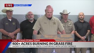 Van Zandt County Press Conference