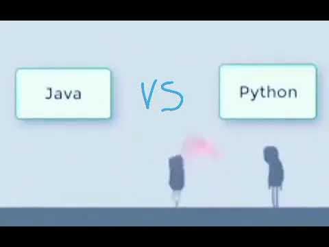 PYTHON dasturlash tili VS JAVA dasturlash tili