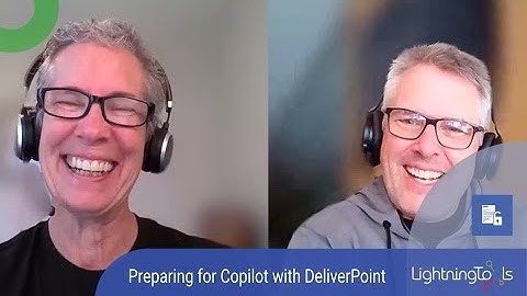 Preparing for Copilot with DeliverPoint