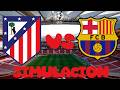 ATLETICO MADRID VS BARCELONA || UEFA CHAMPIONS LEAGUE 2025-26 || PES 6