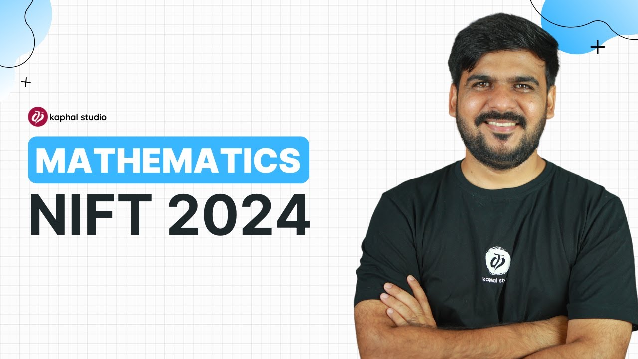 Maths for NIFT 2024 YouTube