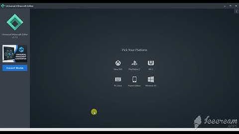 Universal minecraft editor: Tridents