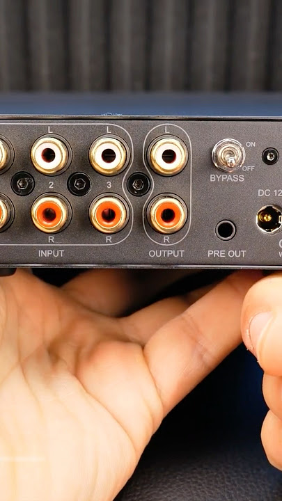 Fosi Audio P4 x3 pairs RCA inputs! #frednsound #fosiaudio #newaudio #unboxing #audio #homehifi #diy