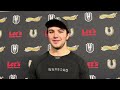 Postgame 12/7 - Brendan Brisson