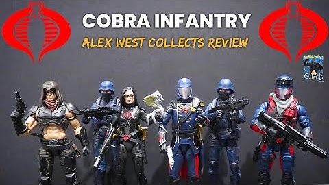 Hasbro Gi Joe Classified Cobra Infantry Action Figure Review!