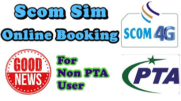 Scom Sim Online Booking | Scom Ki Sim Ghar Beta Kasa Mang waya |  #scom