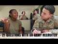 TALK TO THIS ARMY RECRUITER | QandA with an Army recruiter
