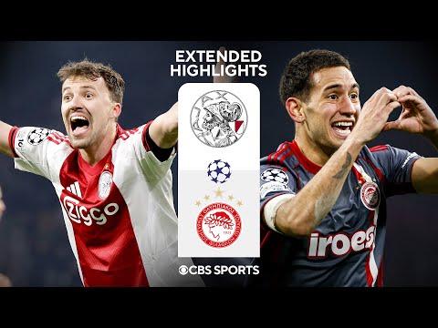 Ajax vs. Olympiacos: Extended Highlights | UCL League Phase MD 8 | CBS Sports Golazo