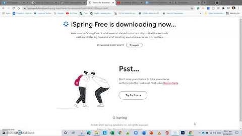 Paano magdownload iSpring quiz maker