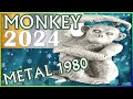 Monkey horoscope 2024  metal monkey 1980  february 16 1980 to february 4 1981