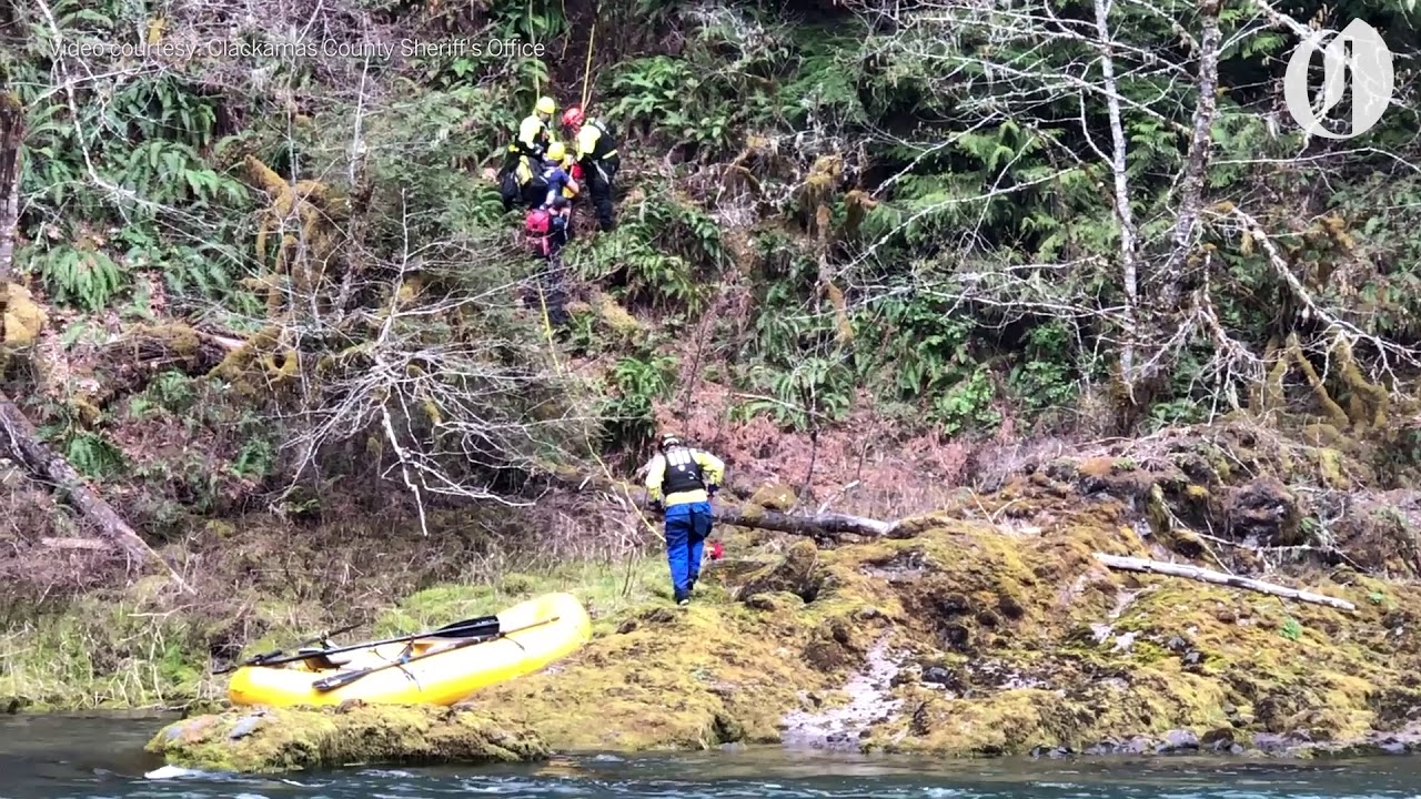 Injured hiker rescued while rescue team happened to be conducting ...