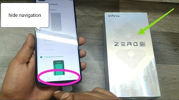 How to Hide Navigation Bar in INFINIX ZERO 8i| Gesture navigation on the Infinix zero 8i| Navigation