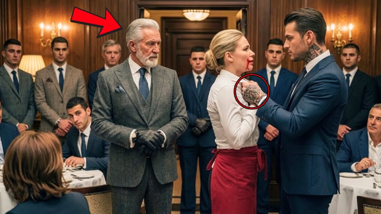 El Jefe de la Mafia Golpeó a la Camarera Tímida, La Llamó Ladrona — Se Congeló al Llamar