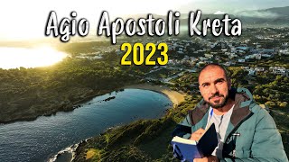 Agio Apostoli beach, Chania, Crete Greece, Kreta 2023