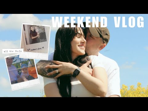 WEEKEND VLOG | first mother's day, golf, & lots of walks