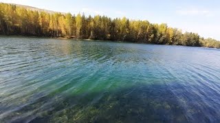 Лазурное, известковое озеро. (Карьер) Дегтярск.🏞️💧🌲💦☀Azure, calcareous lake. (Copper) Degtyarsk.