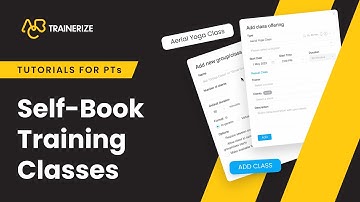 #HowTo 👀 | Create & Schedule Self-Book Training Classes | ABC Trainerize Tutorials