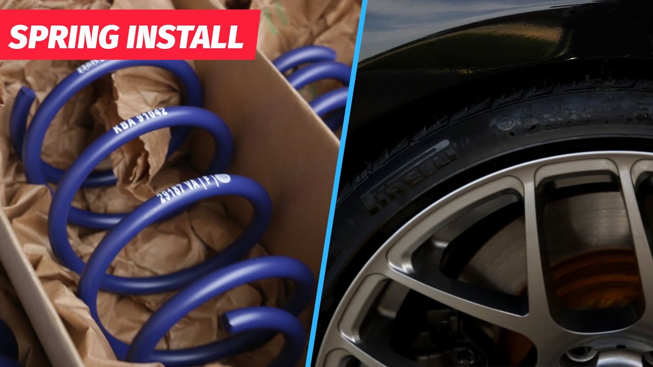 How to Install Lowering Springs BMW 3 Series 