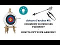 Scie à flèches électrique pour tir à l'arc - Kit de coupe de flèches en