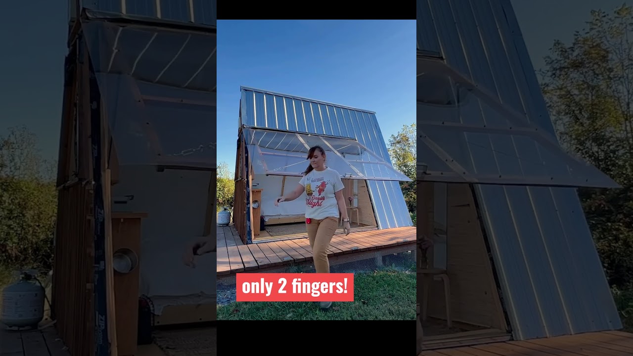 Gas Struts for A-Frame Cabin Build