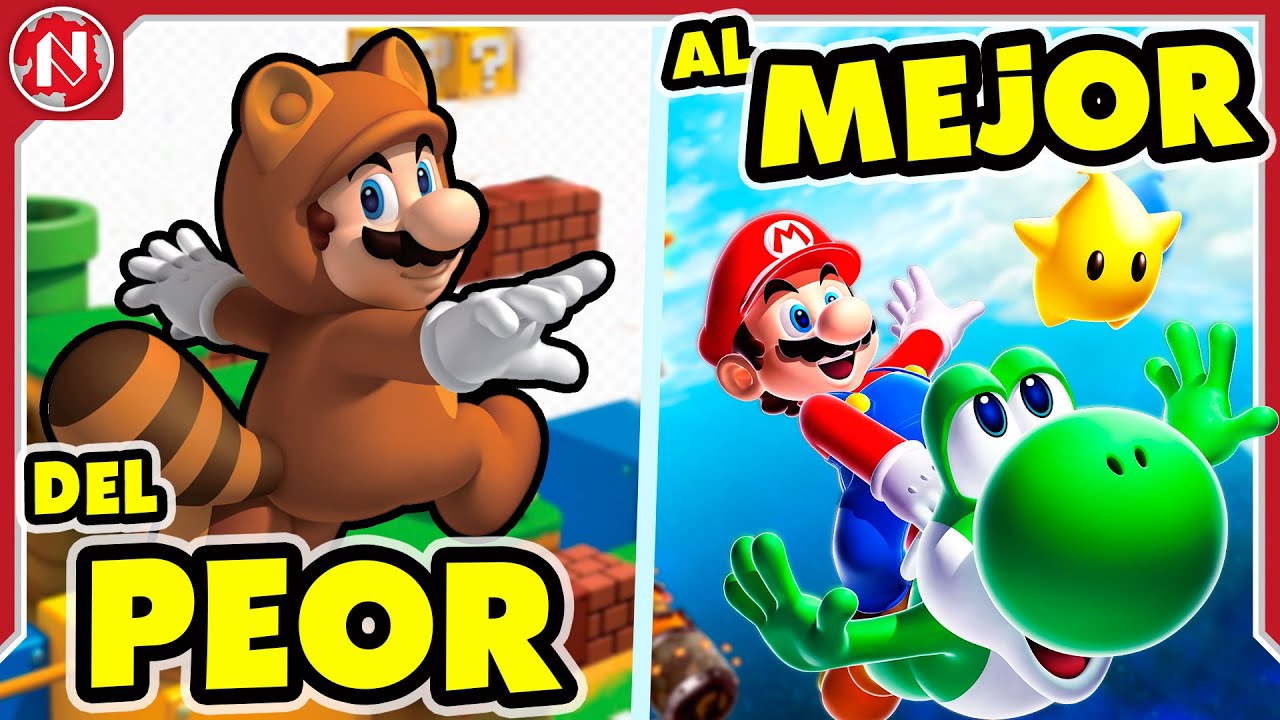 Del PEOR al MEJOR: Juegos de Super Mario en 3D