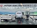 JAPAN AIRLINES BUSINESS CLASS BOEING 787 DREAMLINER NRT-SEA