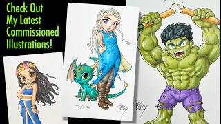 Etsy Update: Commissions Now Open + New Original Art