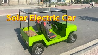 Make your own solar electric car - Full video