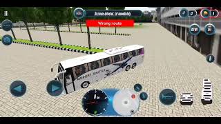Arcot To Chennai Airport Passenger  Arrive Bus Simulator Game play 3D Graphics Indian screenshot 3