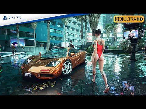 Cyberpunk 2077 │ McLaren F1 Mod UNREAL ENGINE 5 Next-Gen Gameplay! RTX 4090 Max Settings