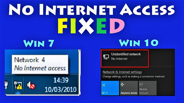 Unidentified Network No Internet Access Windows 10 \ 8 \ 7 Fixed | How to Fix Network Issues Windows