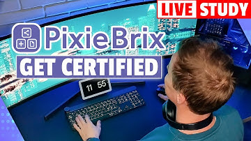 Get PixieBrix Certified  3 HOUR STUDY WITH ME (5 min breaks, no music)
