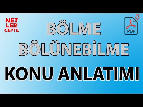 14 DK DA BÖLME BÖLÜNEBİLME | HADİ BİTİRELİMM