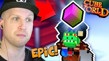MY FIRST LEGENDARY ARTIFACT! | Cube World - Part 7