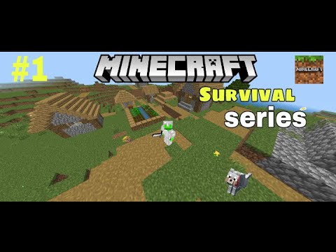 Minecraft Pe survival series EP-1 in Hindi || made iron Armour || # ...