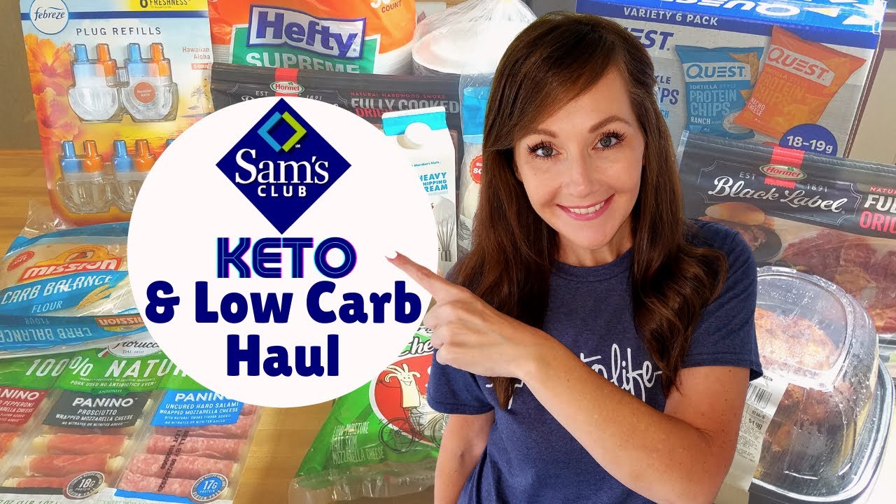 Sam's Club Keto/Low Carb Haul - YouTube