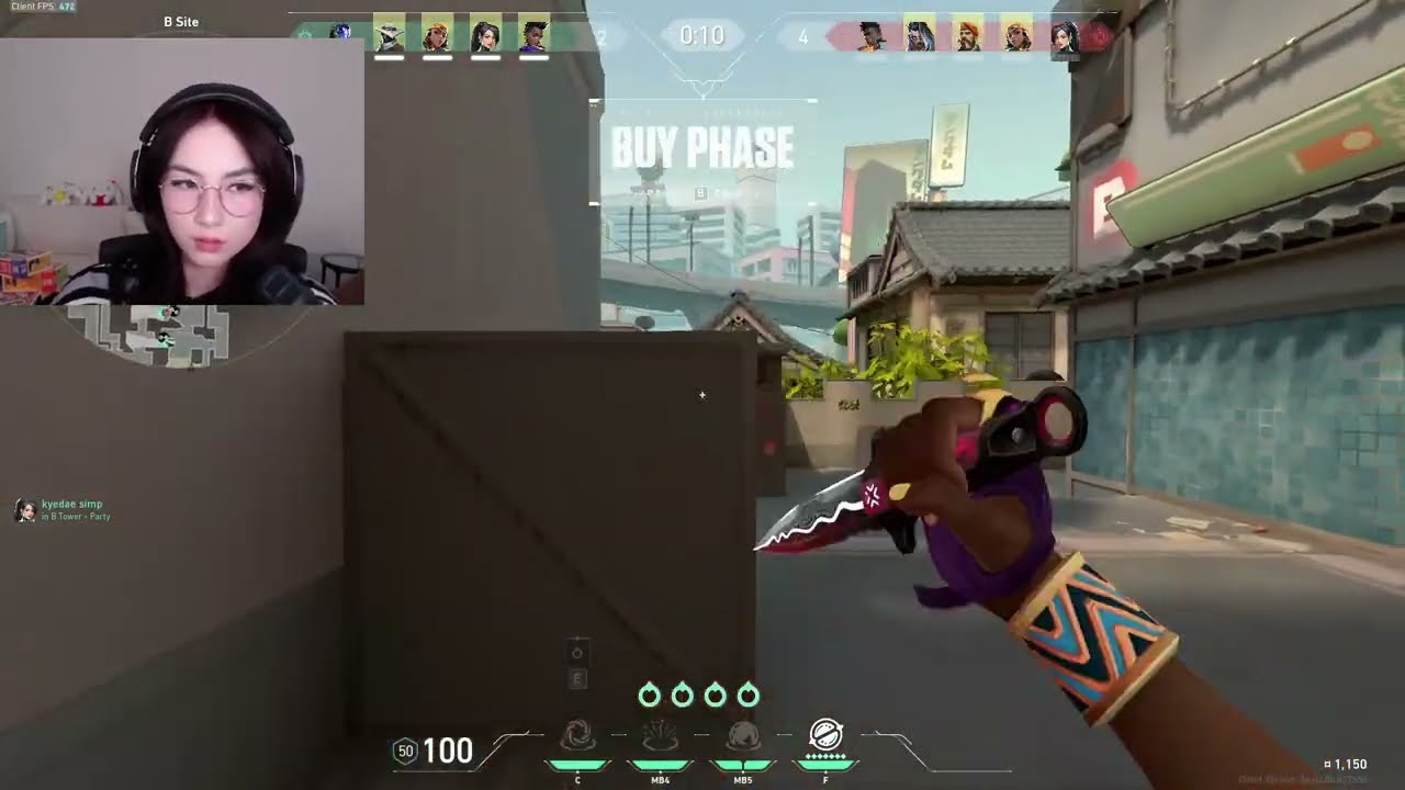 Kyedae not Happy about TenZ not defending her from Toxic teammates