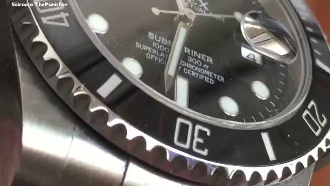 rolex submariner glass