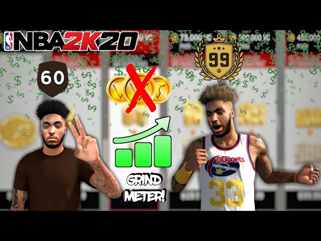NBA 2K20 Full 60 To 99 Breakdown! Part 1 How Much VC You Will Spend. (No purchases)  1/2