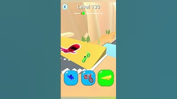 Shape-shifting2 Gameplay Master Level No-130 Gameplay iOS,Android  Beamng drive #shorts #shortsfeed