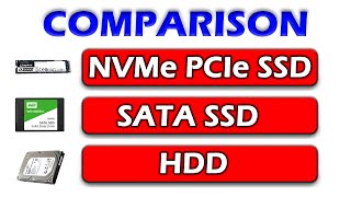Comparison Sata Ssd Nvme Pcie Ssd Hdd Tech Expert Guide