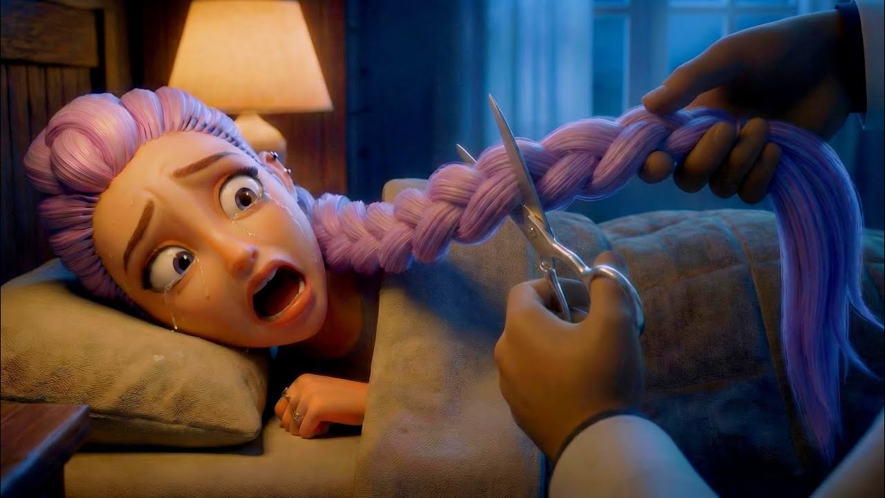 LE CORTARON EL CABELLO A RUMI MIENTRAS DORMÍA…