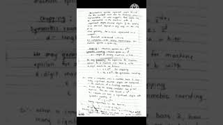 Machine Epsilon error Analysis mathsnstats