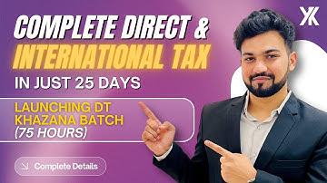 Target 70+in DT| Complete  Details About CA/CMA-Final DT Live Khazana Batch| Yash Khandelwal