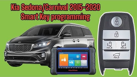 Kia Sedona Carnival 2015-2020 Proximity Smart key programming Autel IM508/608 Otofix IM1