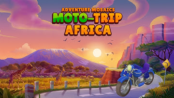 Adventure Mosaics: Moto-Trip Africa Game Trailer