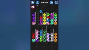 Ball Sort Puzzle by Guru Game: Levels 10051, 10052, 10053, 10054, 10055