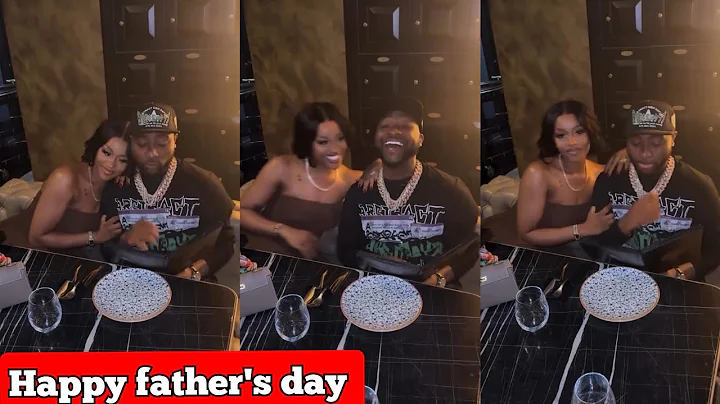 Davido and Chioma celebrate father's day