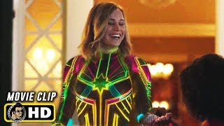 CAPTAIN MARVEL (2019) Movie Clip - Suit Change Scene [HD]